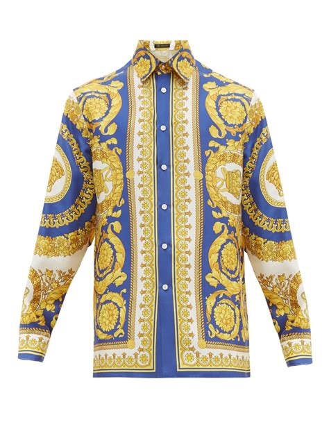 versace silk shirts price in south africa|Versace silk shirt vintage.